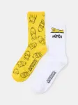 Sinsay - Kojinės iki kelių The Simpsons 2 pack - multicolor