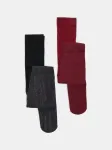 Sinsay - Pėdkelnės su blizgiu siūlu, 2 vnt. pakuotė - multicolor