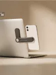 Sinsay - Telefono laikiklis, tvirtinamas prie ne&scaron;iojamojo kompiuterio - sidabrinė