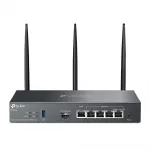 Bevielis mar&scaron;rutizatorius|TP-LINK|Omada AX3000 Gigabit VPN mar&scaron;rutizatorius|Duomenų greitis 3000 Mbit/s|Ethernet WAN Taip|WAN ry&scaron;io tipas SFP|Ethernet LAN Taip|4xLAN prievadai|USB prievadas Taip|ER706W