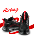 Apsauginiai darbo batai AIRBAG 41 dydis&ndash; raudoni