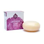 Holy Lama rankų darbo muilas Levanda palmės lapo dėžutėje