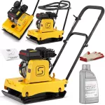 Vibroplok&scaron;tė SCHWARTZMANN ZG70TK, 60 kg, 17 kN, Loncin 6,5 AG