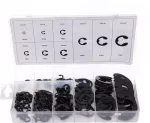 E-CLIPS fiksavimo žiedų rinkinys 300 vnt. KD10484