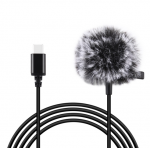 Puluz PU425 prisegamas mikrofonas su USB-C jungtimi 1.5m