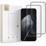 Apsauginis stiklas Tech-Protect Glass Fit+ Xiaomi 15T / 15T Pro (2 vnt.), juodas