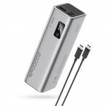 Cuktech CUKP200XGLGR i&scaron;orinė baterija 20000mAh 100W, pilka