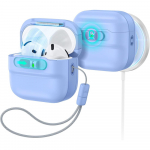 ESR Pulse HaloLock MagSafe dėklas Apple AirPods 4 / 5, &scaron;viesiai mėlynas