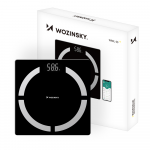 Wozinsky WIWL-30 elektroninės vonios svarstyklės su Bluetooth, juodos