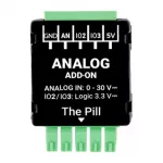 Shelly 0-30V Analog Module i&scaron;plėtimo modulis Shelly The Pill