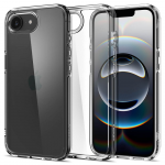 Spigen Ultra Hybrid dėklas, skirtas iPhone 16e / 17e, skaidrus