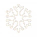 LED neoninė dekoracija Forever Light FLNE20 Christmas Snaigė, balta