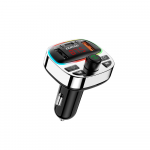 &bdquo;Dudao R2PRO+&ldquo; FM siųstuvas su &bdquo;Bluetooth 5.3&ldquo; ir PD 25W, juodas / sidabrinis