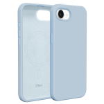 Dėklas Etteri Silicone Mag skirtas iPhone 16e / 17e, &scaron;viesiai mėlynas