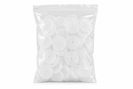 Poveržlės polikarbonatui tvirtinti D40 mm, 100 vnt./pakuotė