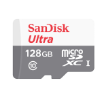 SanDisk Ultra microSDXC atminties kortelė 128GB UHS-I 100MB/s Class 10 Android