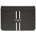 Ne&scaron;iojamojo kompiuterio dėklas Guess 4G Printed Stripes 14", juodas