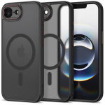 Tech-Protect dėklas iPhone 16e / 17e MagCam MagSafe, pusiau permatomas juodas