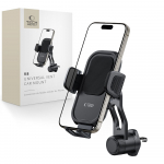 Automobilinis telefono laikiklis į ventiliacijos groteles Tech-Protect V8, juodas