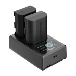 SmallRig 3821 LP-E6NH rinkinys: 2 akumuliatoriai ir dvigubas įkroviklis
