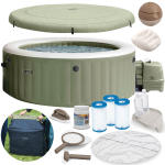Pripučiamas SPA baseinas Intex 28426NP-Z su hidromasažu, 4 asmenims