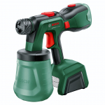 Akumuliatorinis dažų purk&scaron;tuvas Bosch AdvancedSpray 18V-500 (1x 4.0 Ah akumuliatorius, kroviklis)