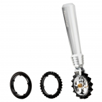 Marcato Pastawheel te&scaron;los ir makaronų pjaustiklis, Silver