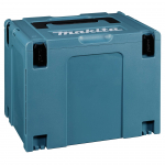 Makita Makpac 4 821552-6 įrankių lagaminas be įdėklo, mėlynas