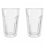 Leopold Vienna LV01516 dvigubų sienelių latte macchiato stiklinės 280 ml, 2 vnt.