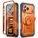 Supcase Grip Pro Mag MagSafe dėklas telefonui iPhone 18 Pro / 17 Pro, oranžinis