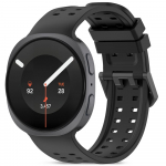Tech-Protect Silicone Air dirželis laikrodžiui Samsung Galaxy Watch (40/44/46 mm), juodas