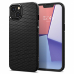 Spigen Liquid Air dėklas iPhone 13 mini, matinis juodas