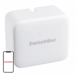 Belaidis mechaninis jungiklis SwitchBot S1, baltas