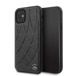 Mercedes iPhone 12 mini dėklas New Bow Line, juodas