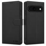 Atverčiamasis dėklas Tech-Protect Wallet, Google Pixel 11 / 11 Pro, juodas