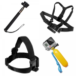 5-in-1 priedų rinkinys GoPro ir SJCAM veiksmo kameroms