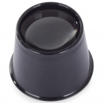 Ki&scaron;eninis juvelyrinis didinamasis stiklas akiai 10x, 30mm