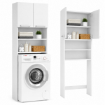 Modernhome vonios spintelė vir&scaron; skalbimo ma&scaron;inos, balta