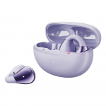 Belaidės ausinės-prisegtukai QCY Crossky C30 OWS Bluetooth 5.4 - violetinės