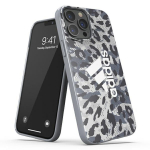 Adidas SP Snap Case Leopard dėklas iPhone 13 / 13 Pro, pilkas