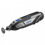 Akumuliatorinis daugiafunkcis įrankis Dremel 8240 12V, su 65 priedais