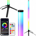 Pastatomas RGB LED grindų &scaron;viestuvas su programėle (110 cm)