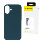 Silikoninis dėklas Wozinsky Silicone Case Samsung Galaxy S25 Ultra, mėlynas