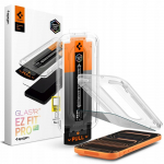 Apsauginis stiklas Spigen Glas.TR EZ Fit Pro Privacy skirtas iPhone 16 Pro / 17 / 17 Pro