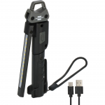 Įkraunamas LED darbinis žibintas Brennenstuhl HL 400 AC, 400 lm, juodas