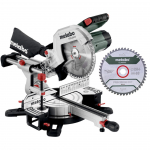 Skersavimo ir suleidimo pjūklas Metabo KGS 254 M su traukimo funkcija ir disku