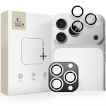 Tech-Protect Camring Fit+ kameros apsauginiai stikliukai iPhone 14/15/16/17 Pro/Max, sidabrinė