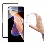 Apsauginis stiklas Wozinsky Full Cover Flexi skirtas Xiaomi Redmi Note 11 Pro+ / 11 Pro, skaidrus