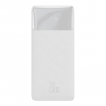 I&scaron;orinė baterija Baseus Bipow, 10000mAh, 20W, balta