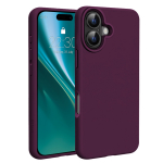 Silikoninis dėklas Etteri Silicone Mag, skirtas iPhone 17 6.3", MagSafe, tamsi vy&scaron;nia